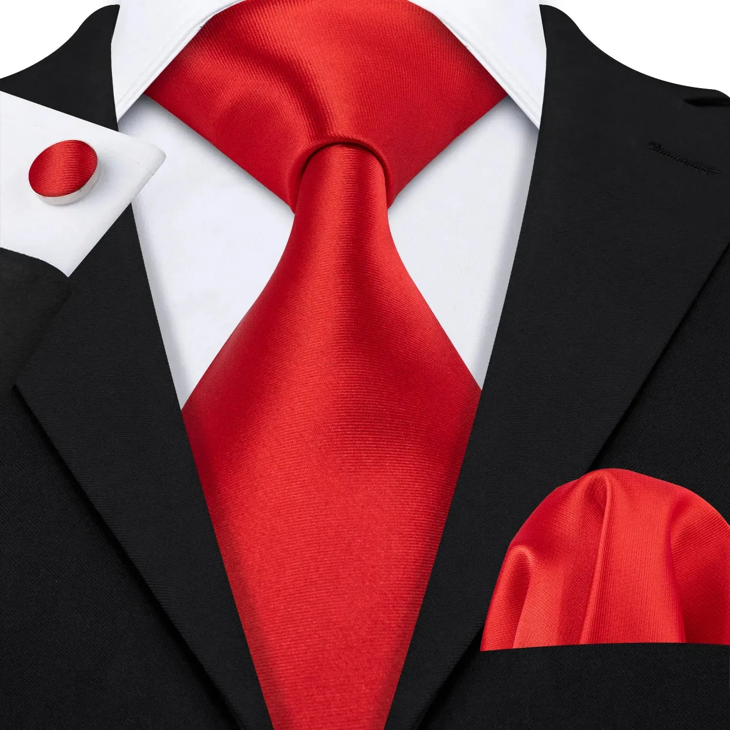 Solid Silk Men's Tie