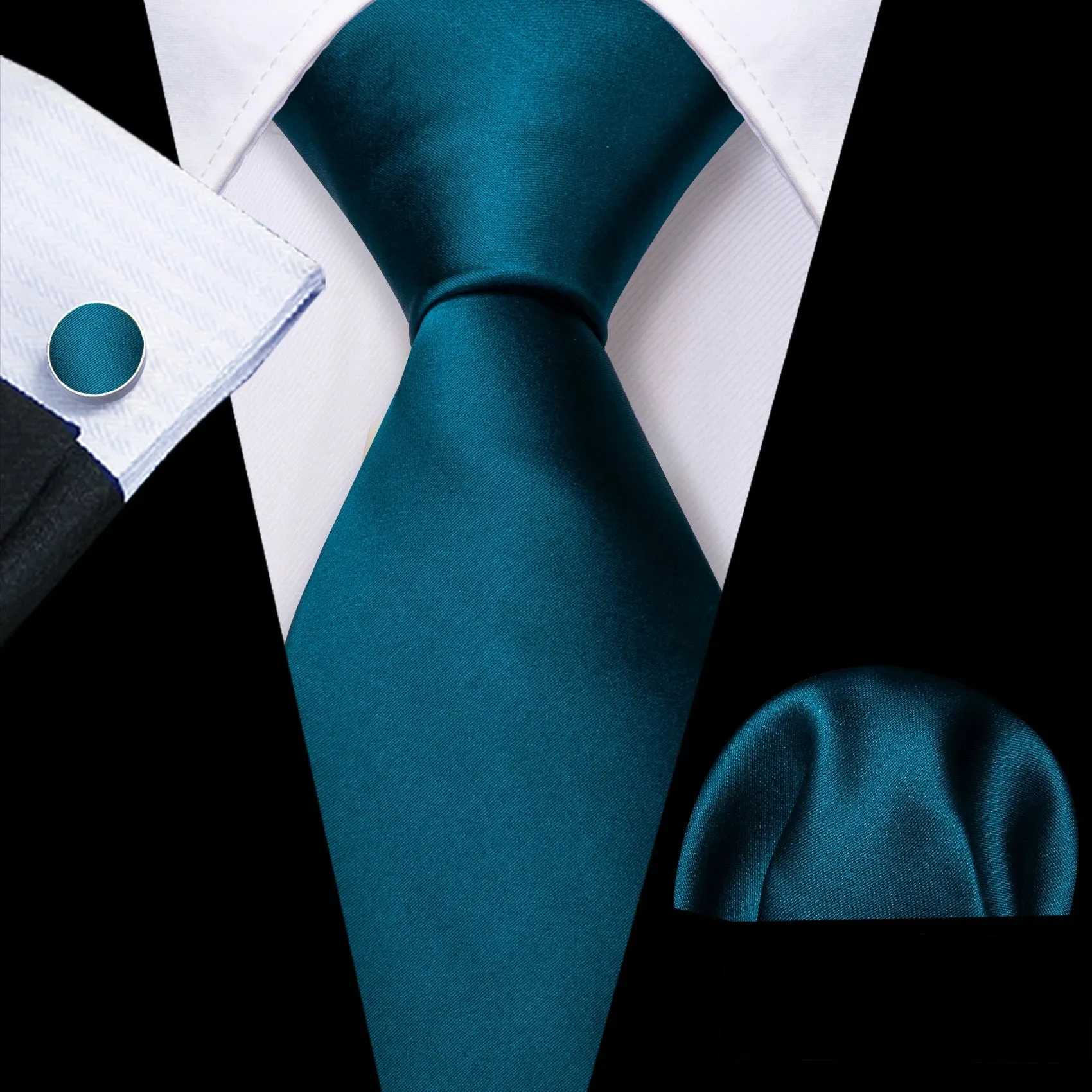 Solid Silk Men's Tie