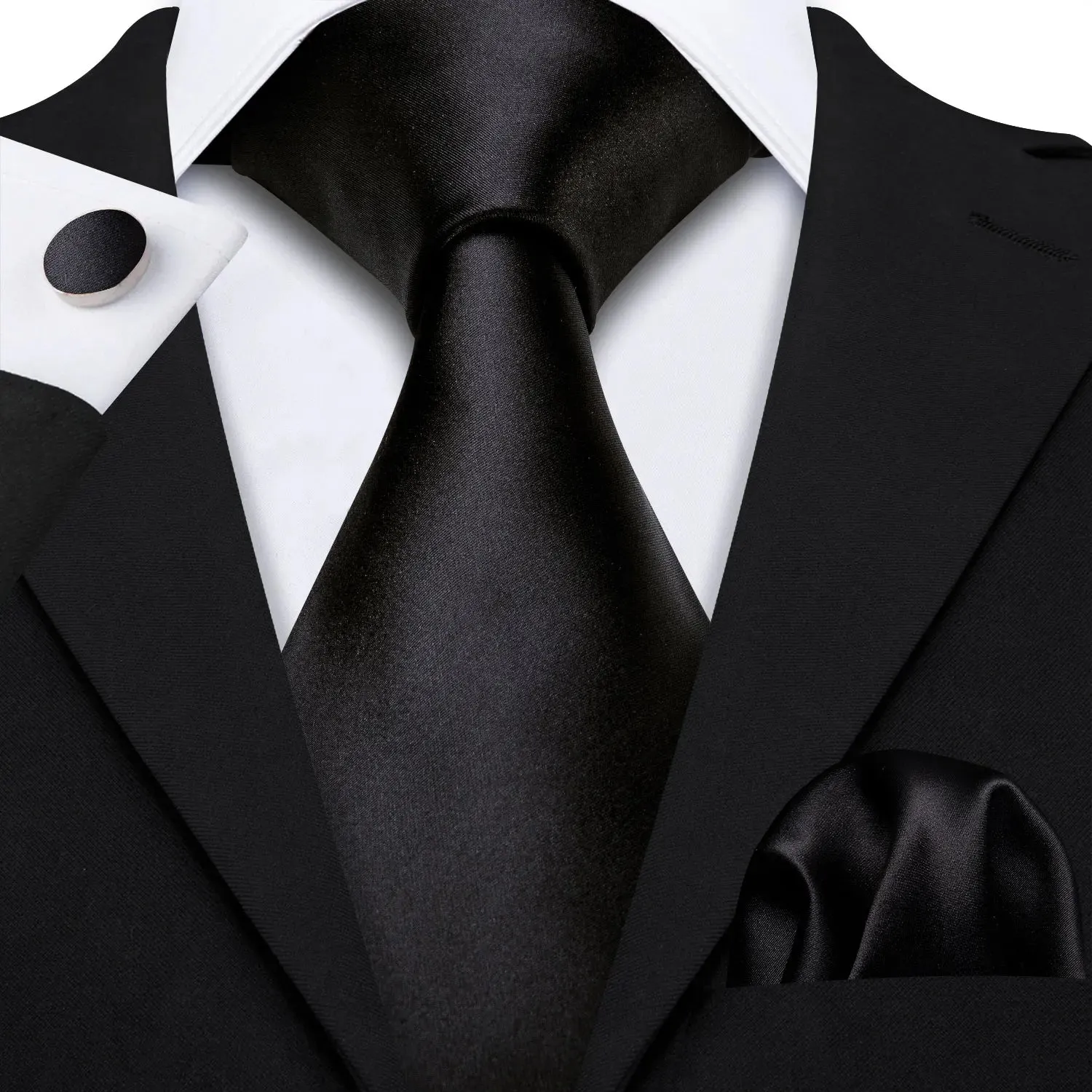 Solid Silk Men's Tie
