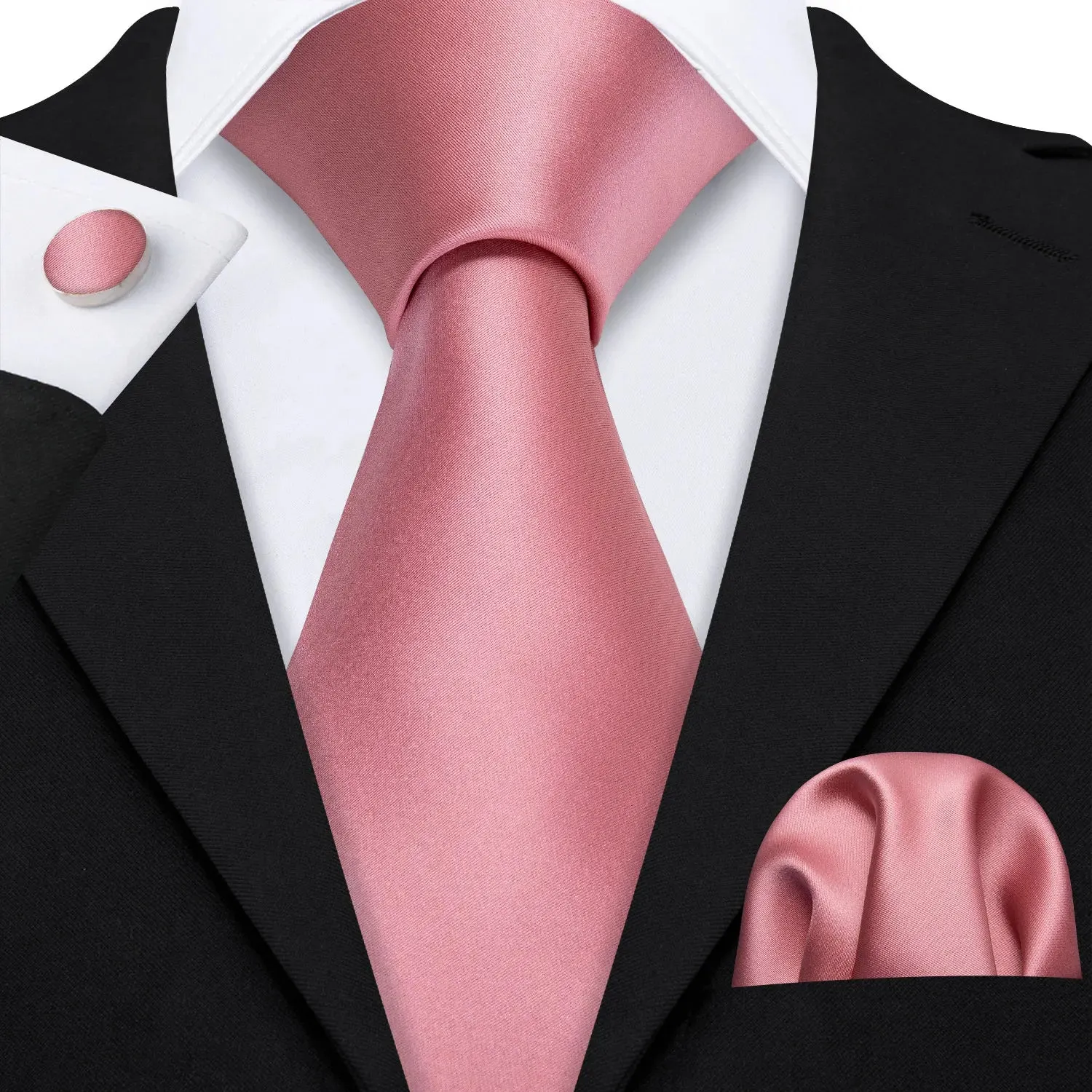 Solid Silk Men's Tie