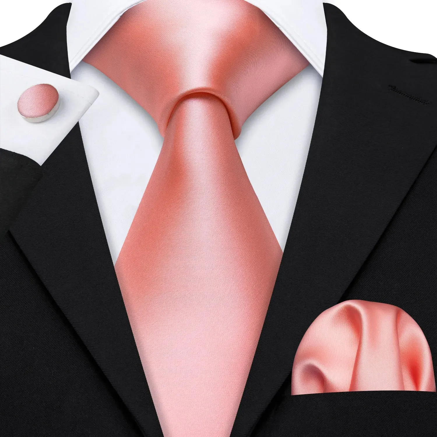 Solid Silk Men's Tie