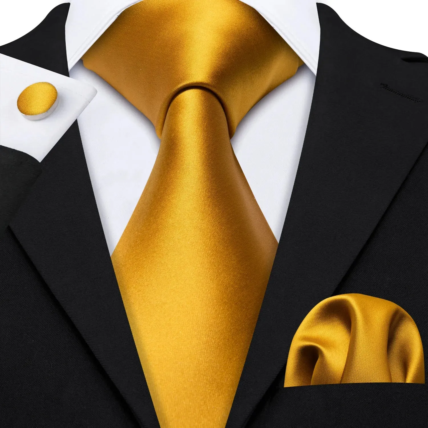 Solid Silk Men's Tie
