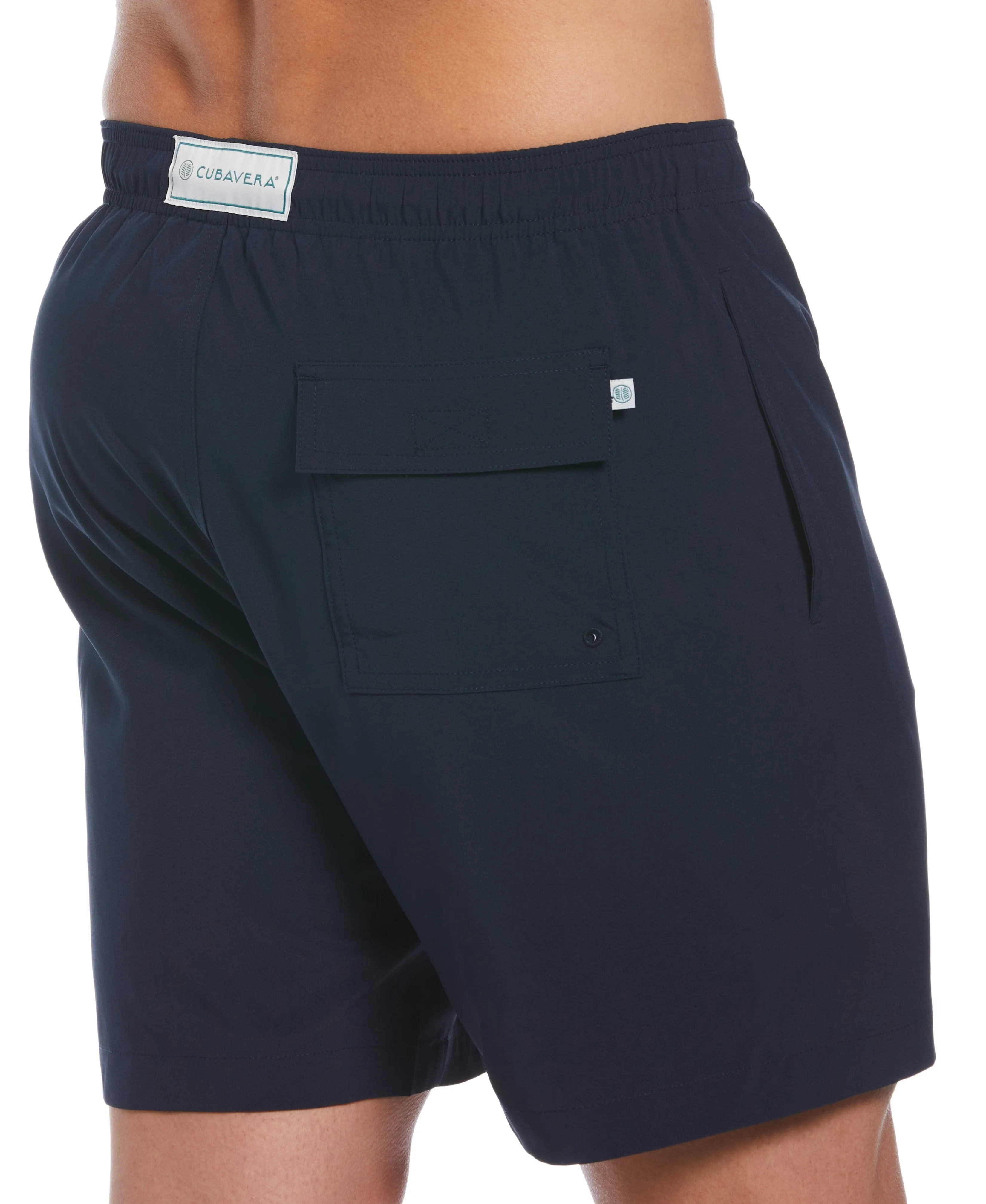 Solid Swim Trunks