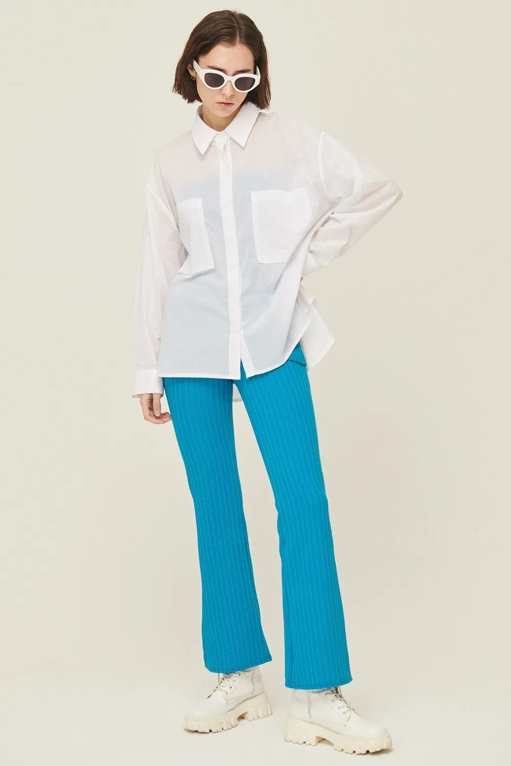 Sophia Relaxed Fit Cotton Shirt