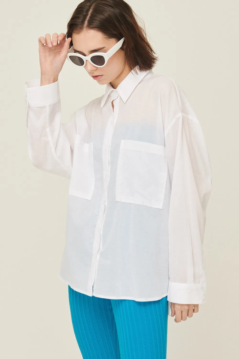Sophia Relaxed Fit Cotton Shirt