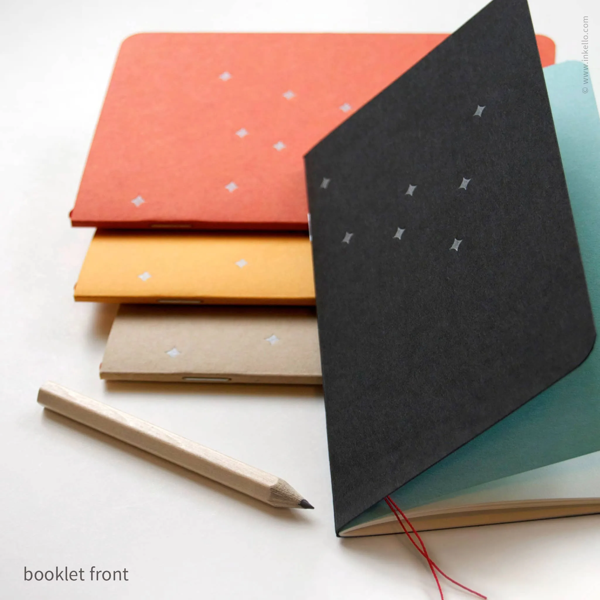 Star Booklet   Pencil (#397): Mustard Yellow