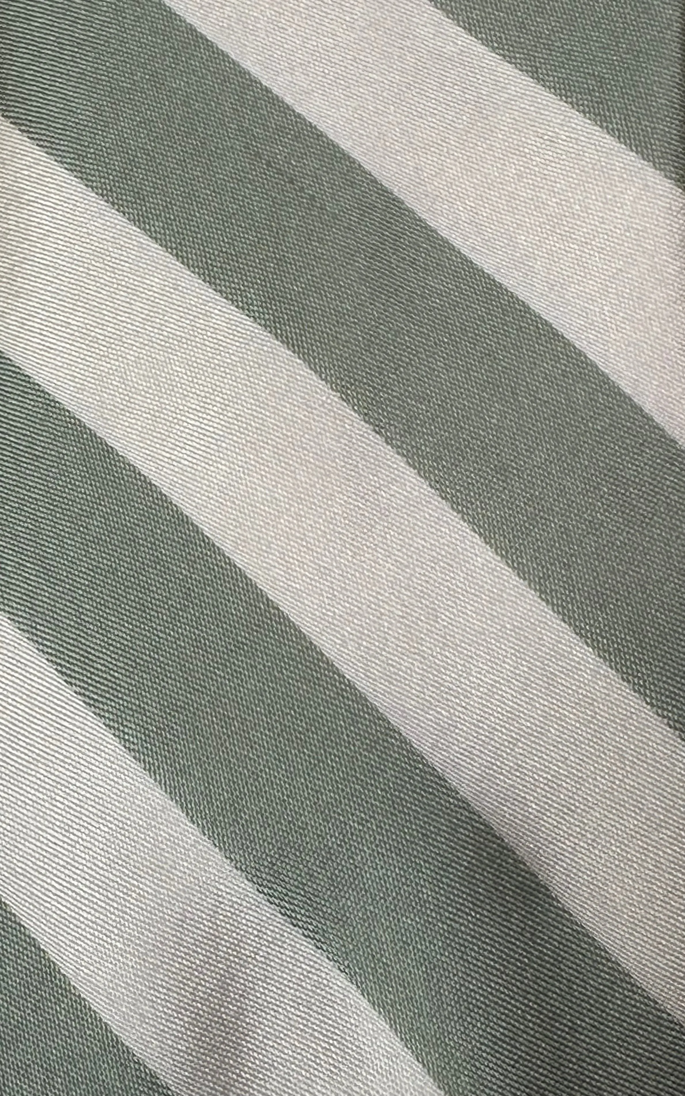Teal and White Stripe Tie