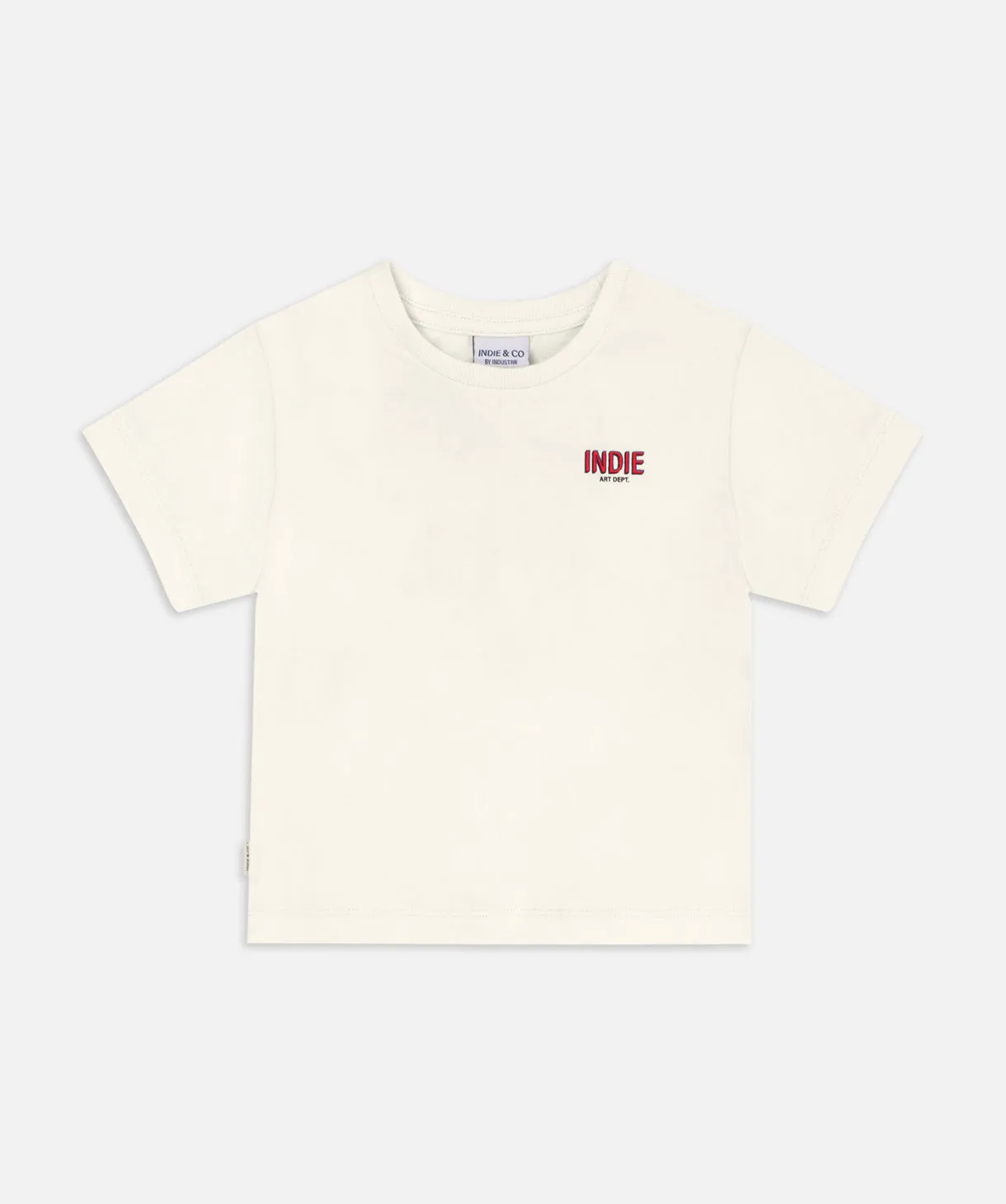 The Astor Tee - White Red