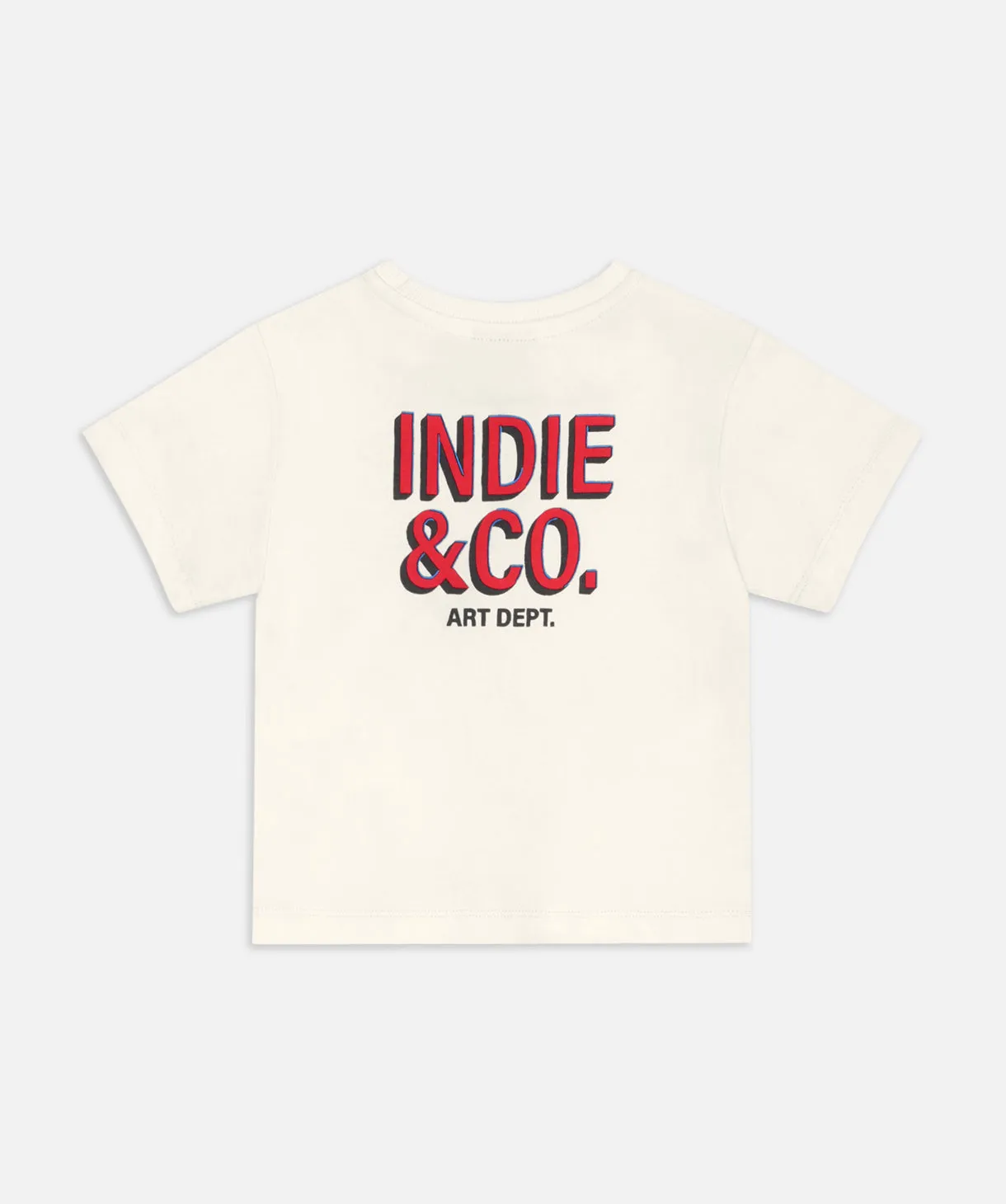 The Astor Tee - White Red