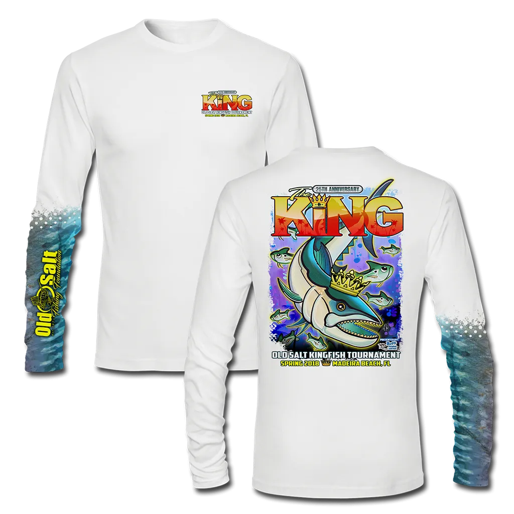 The King - Men's Long Sleeve Performance Shirt