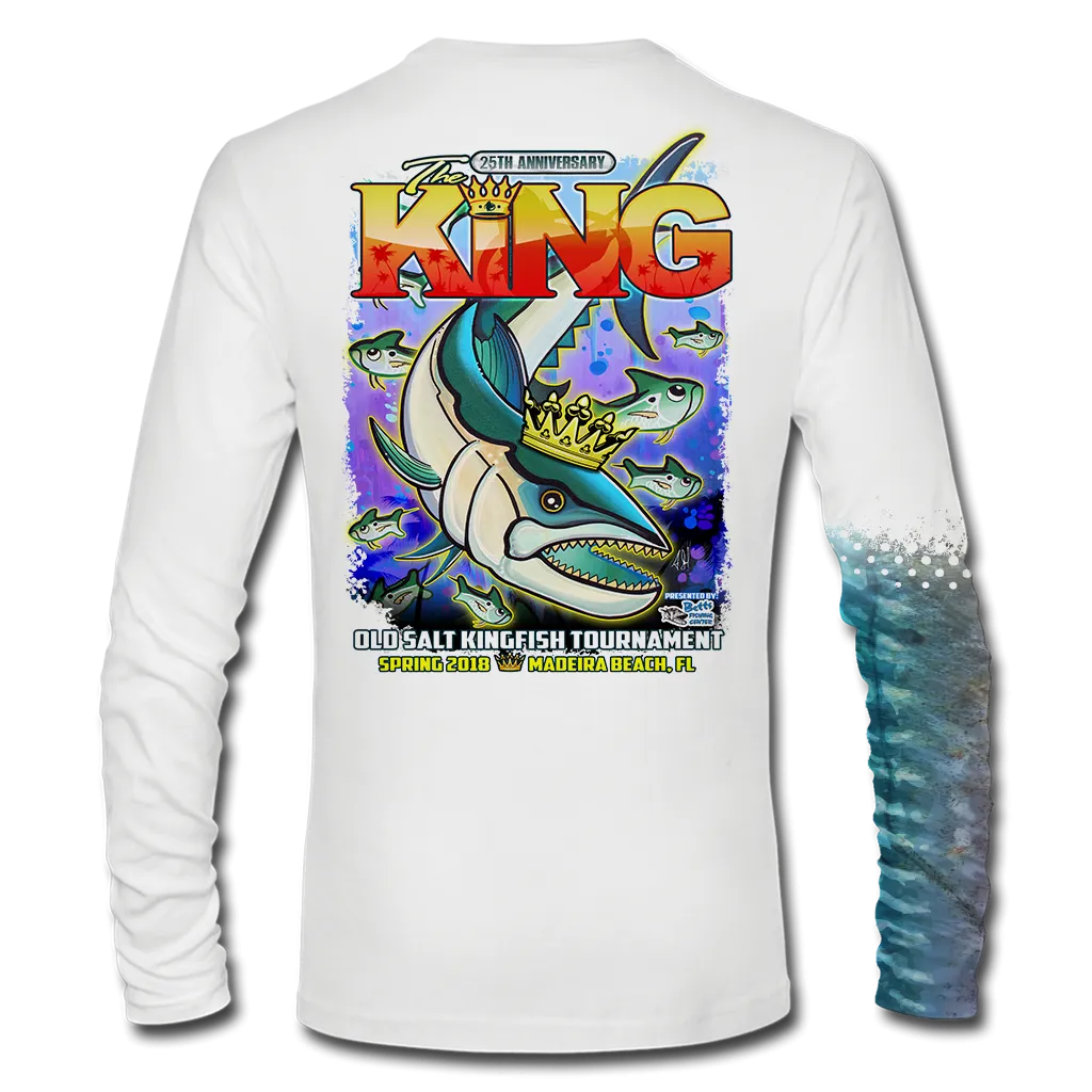 The King - Men's Long Sleeve Performance Shirt