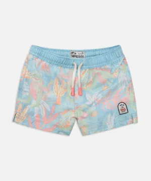 The Poolside Trunk - Blue Pink