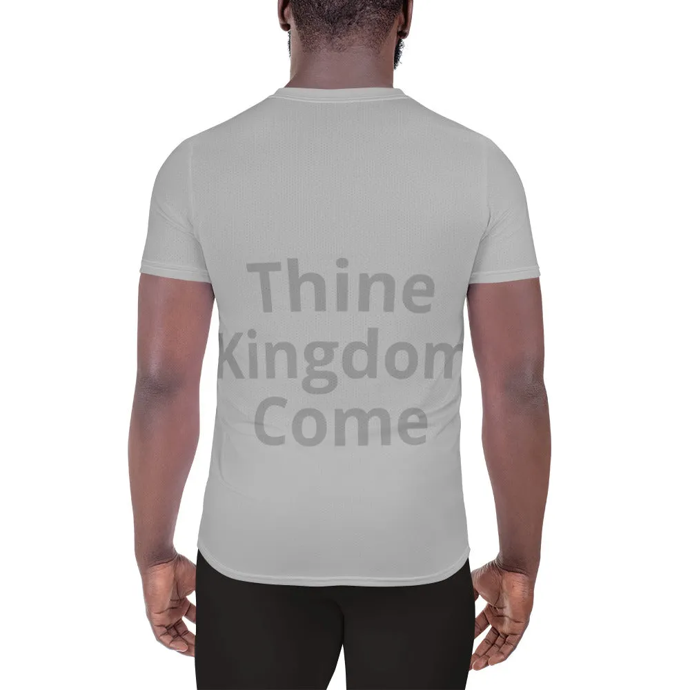 Thou Wilt Be Done Men's Athletic T-shirt