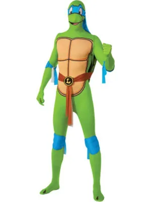 Tmnt Leonardo 2 Nd Skin Suit Size L