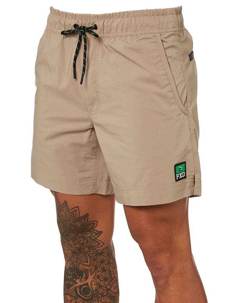 Tradies WS-4 Work Shorts 2 Value Pack - Black/Khaki