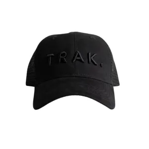 Trak Athletic Logo Trucker Cap | Black