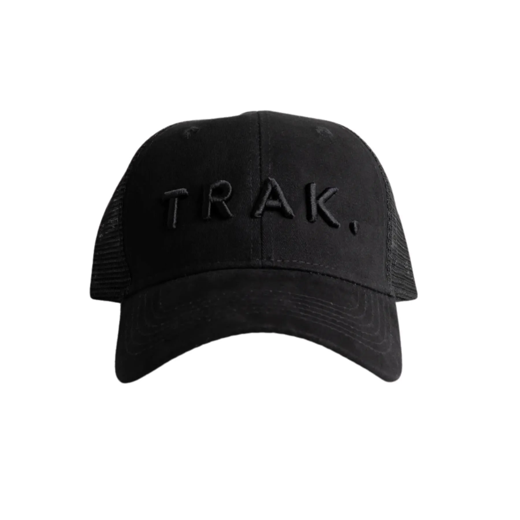Trak Athletic Logo Trucker Cap | Black