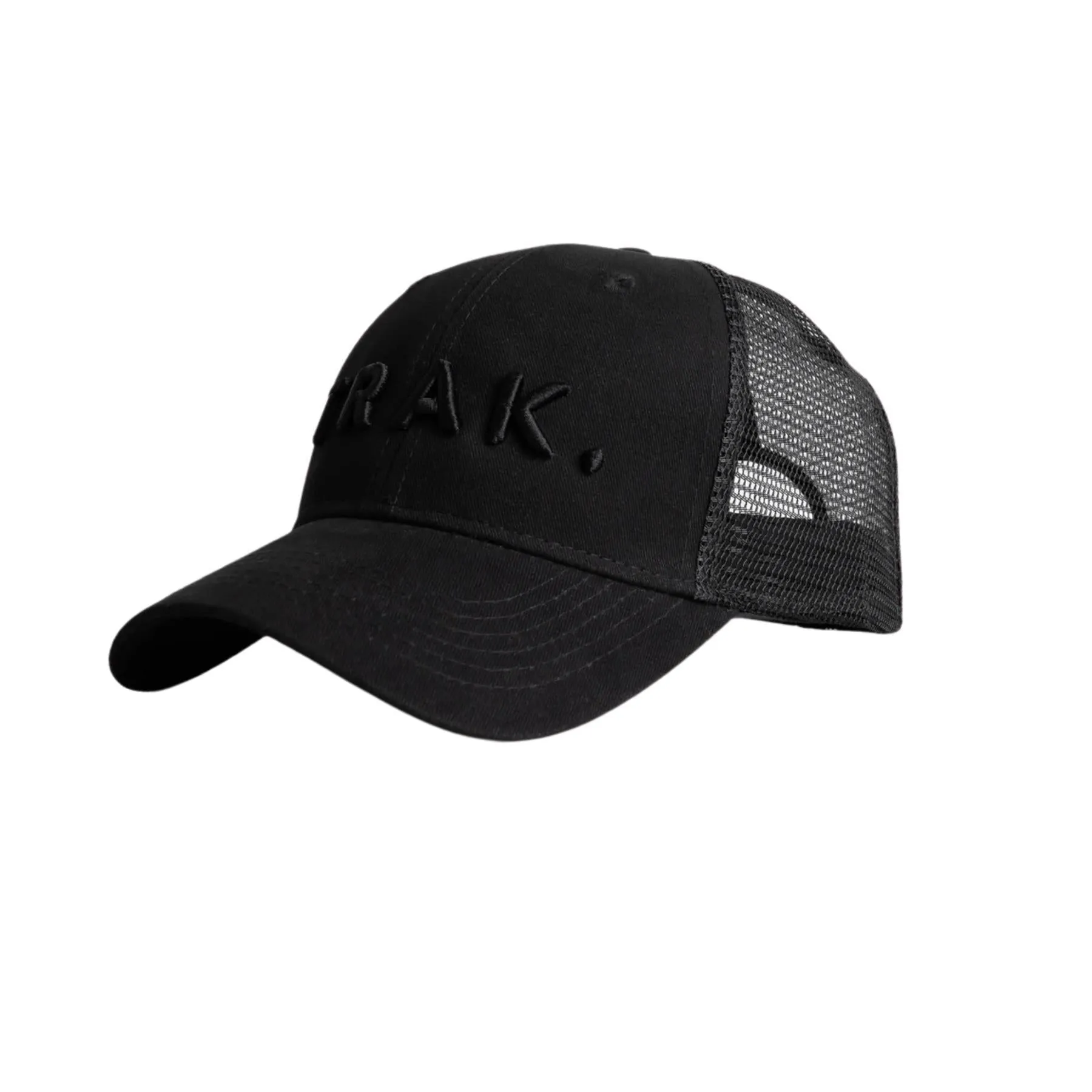 Trak Athletic Logo Trucker Cap | Black