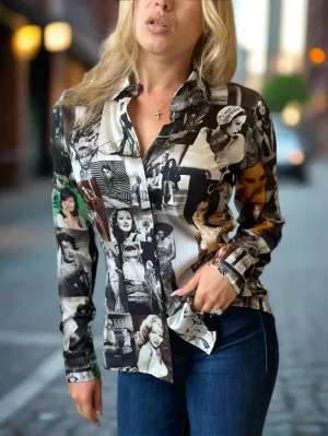 Unbreak.It Blouse New Safari Idols