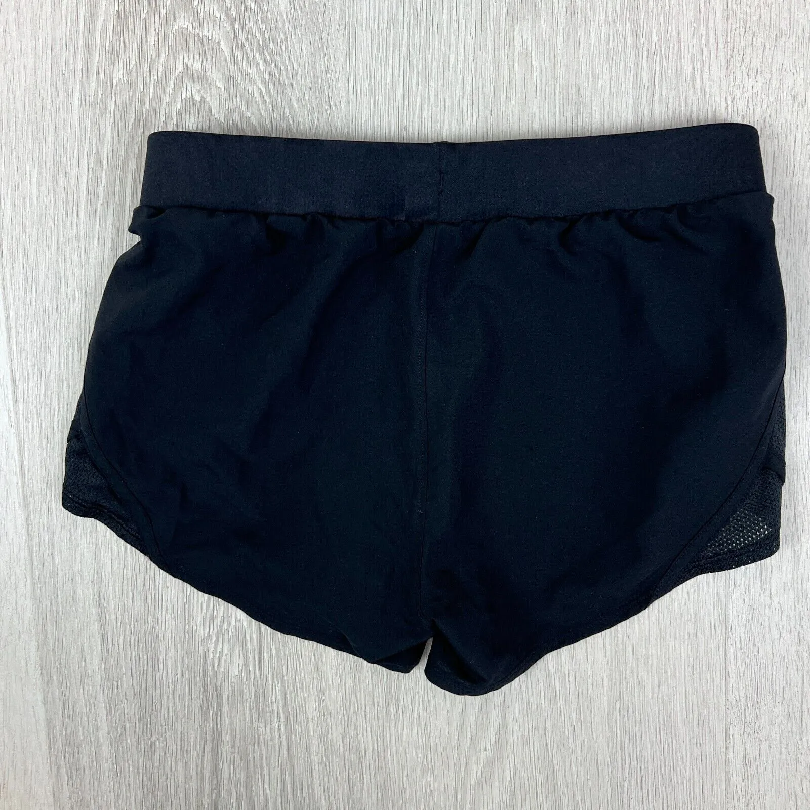 Under Armour Girls Black Athletic Shorts Size Youth Medium / 10-12 Years