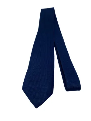 Uniformes Navy Woven 100% Silk Tie