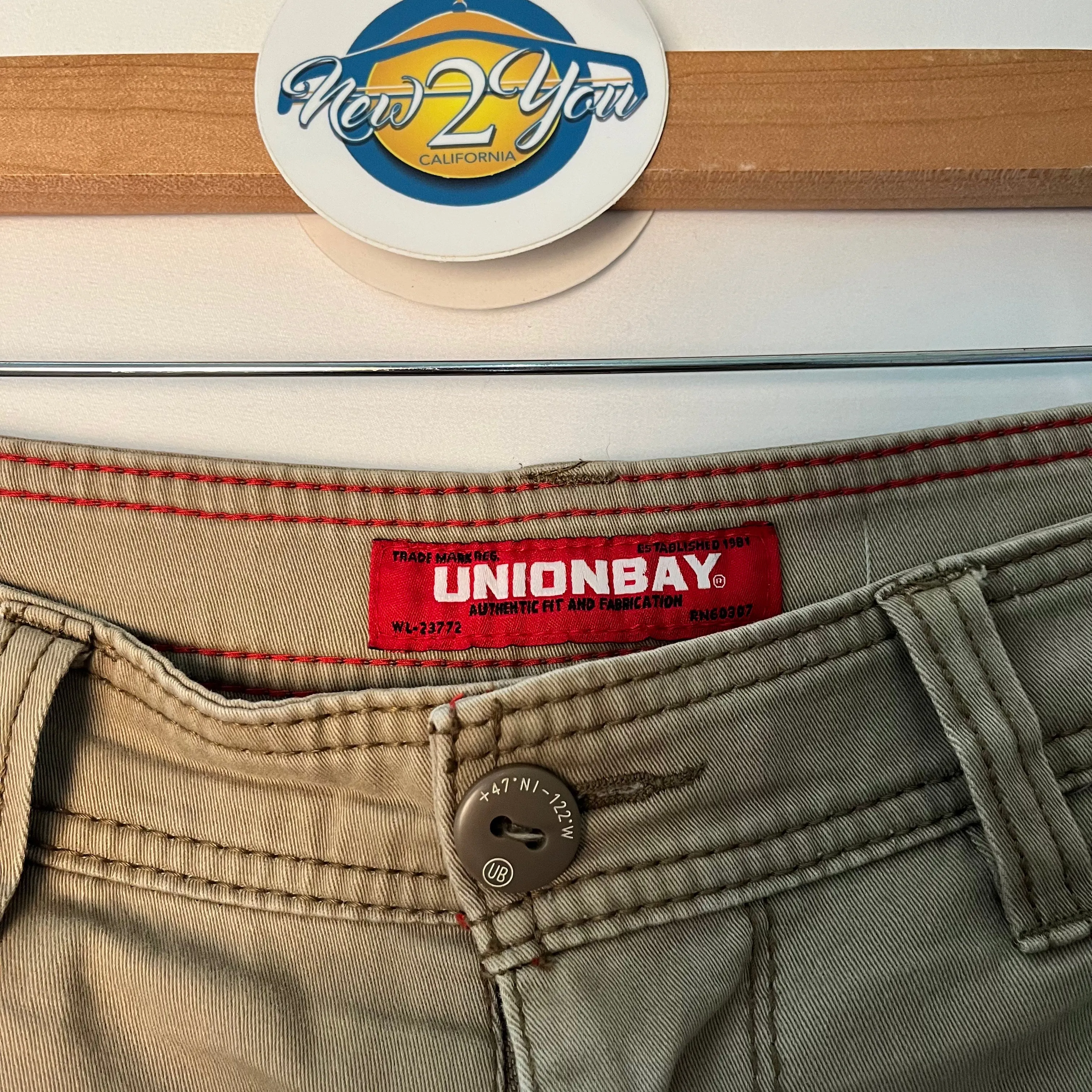 Union Bay Sand Cargo Shorts