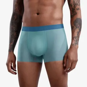 Up To Size XXL- Men's Ultra Thin Ice Silk Trunks (4 Pack) - JEWYEE WL 9519