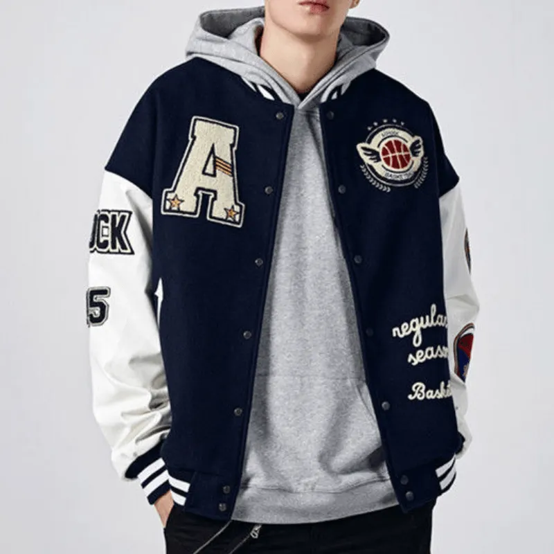 Vintage Classic Embroidery Patchwork Jacket