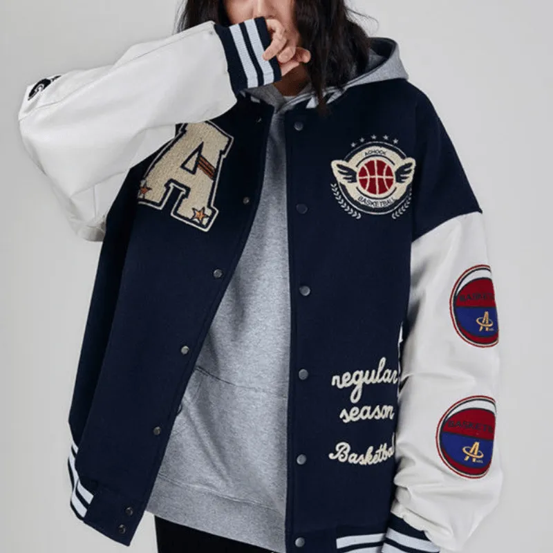 Vintage Classic Embroidery Patchwork Jacket
