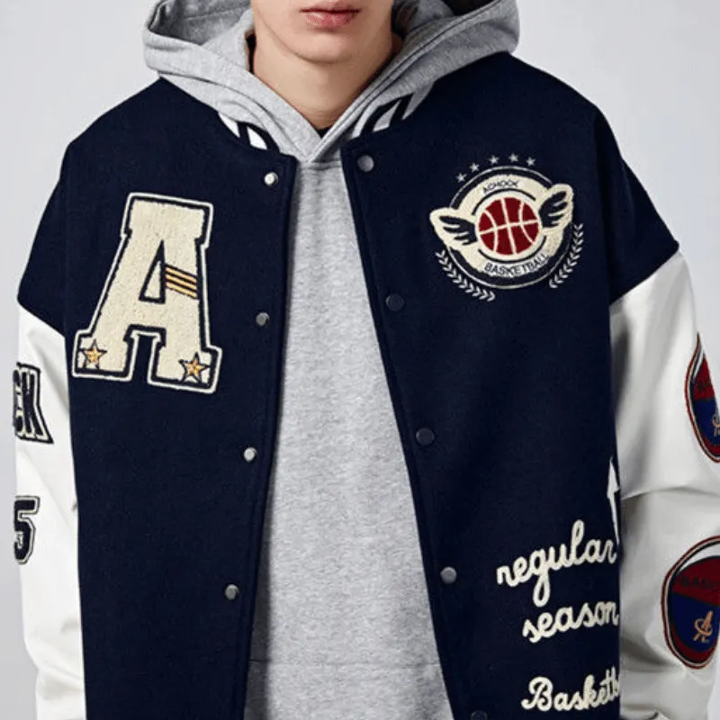 Vintage Classic Embroidery Patchwork Jacket