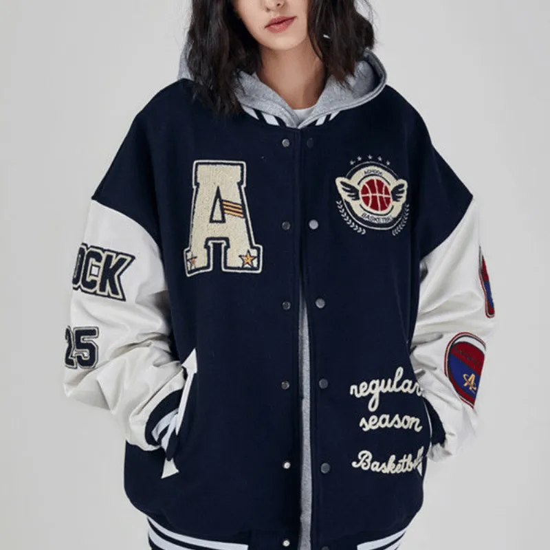 Vintage Classic Embroidery Patchwork Jacket