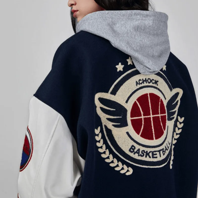 Vintage Classic Embroidery Patchwork Jacket