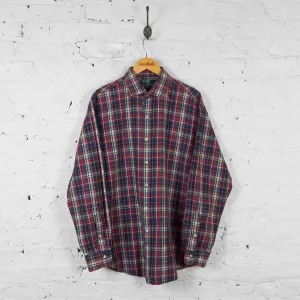 Vintage Ralph Lauren Polo Checked Shirt - Red - XL