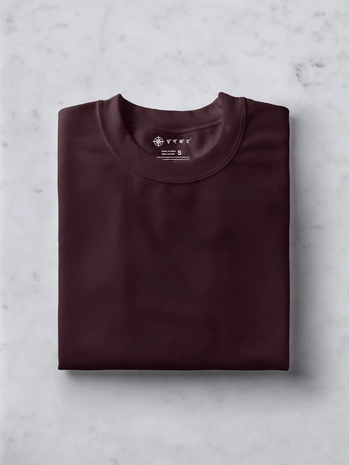 White & Coffee Brown T shirt Combo