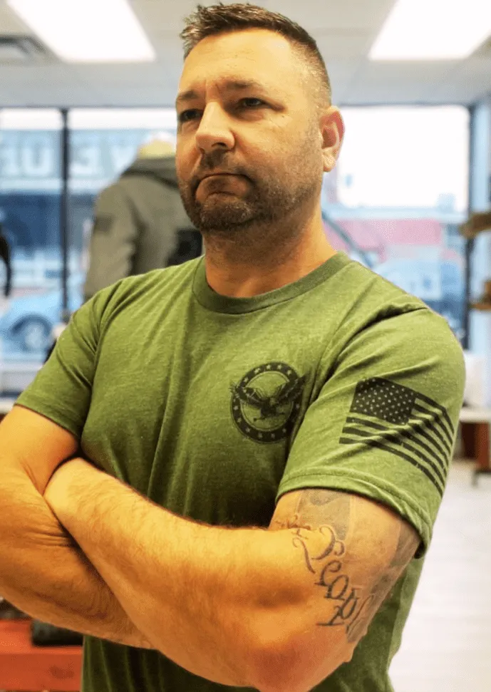 WWII Invasion Star Tee