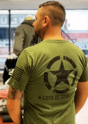WWII Invasion Star Tee