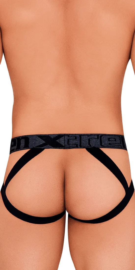 Xtremen 91099 Microfiber Mesh Jockstrap Red